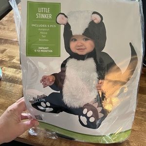 6-12M skunk costume